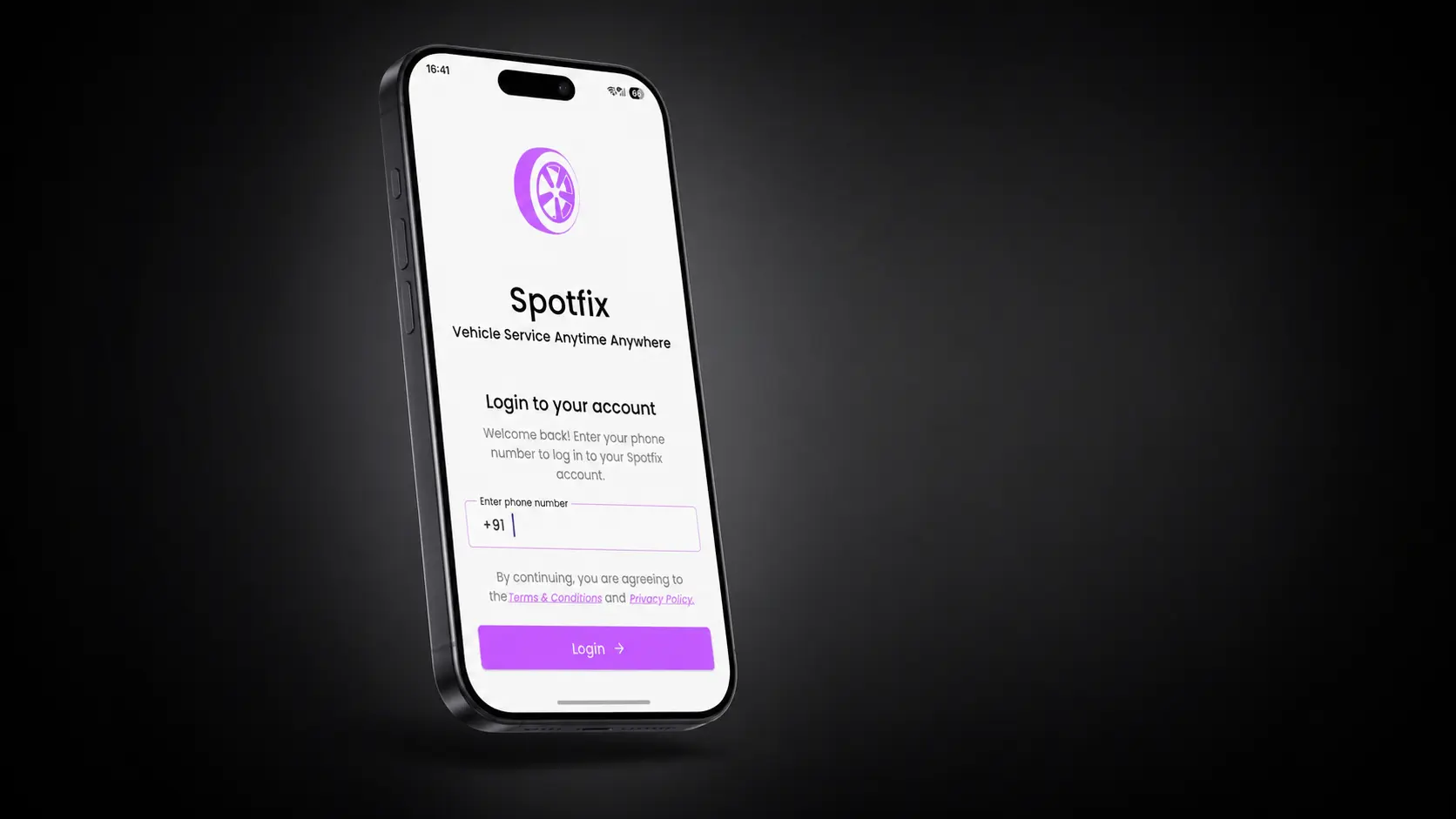 Spotfix — On-Demand Vehicle Assistance showcase 1